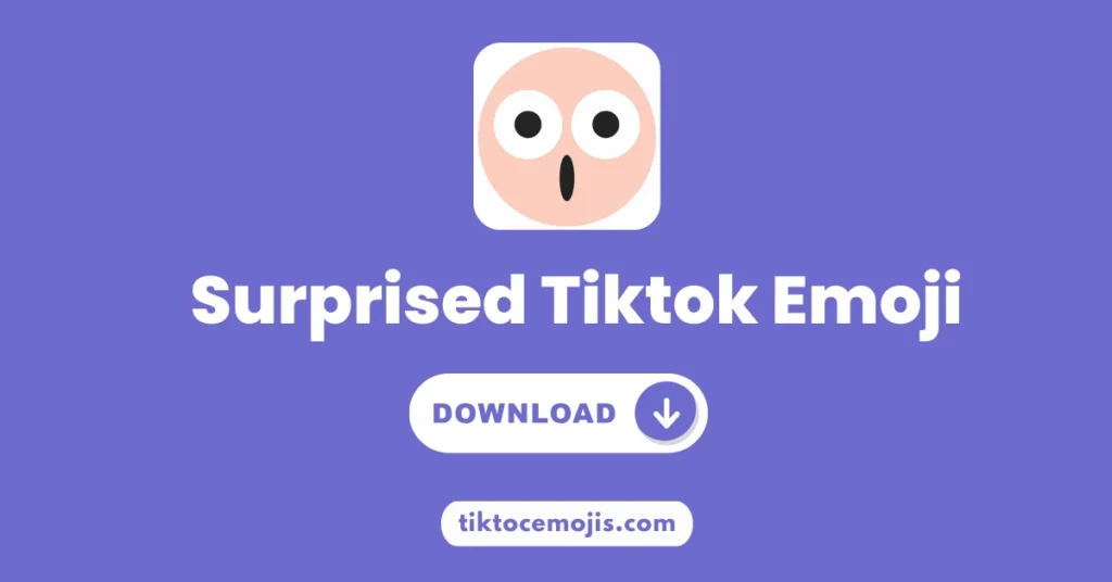 Surprised Tiktok Emoji