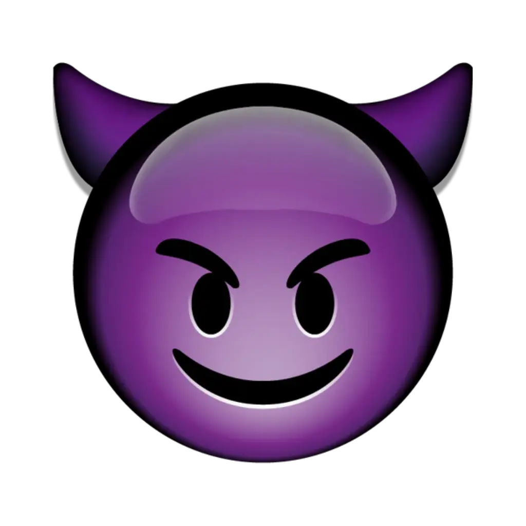 Tiktok Devil Emoji
