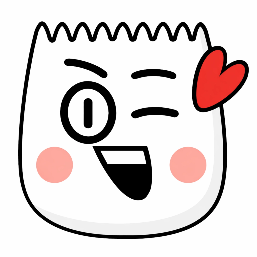 blink tiktok emoji