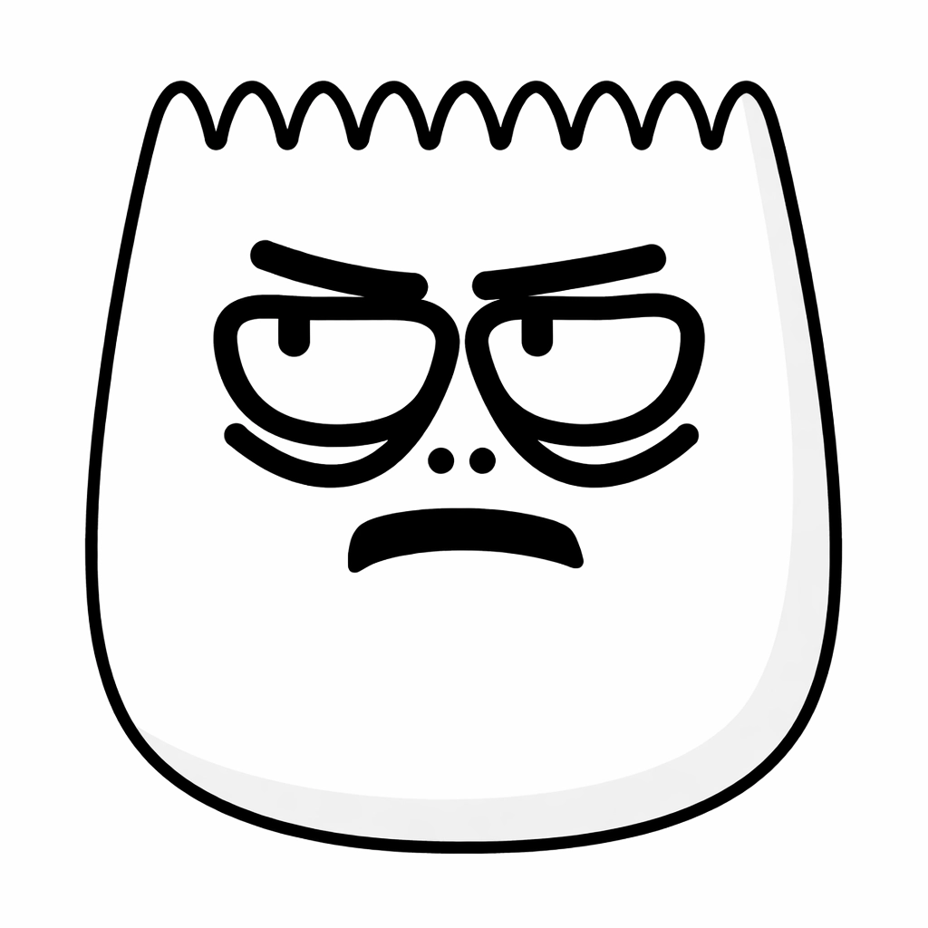 disdain tiktok emoji