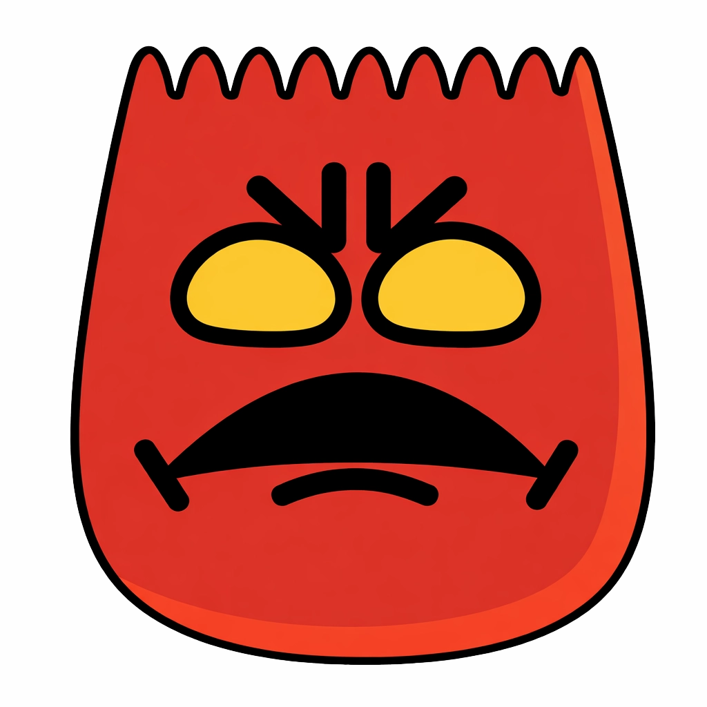 rage tiktok emoji