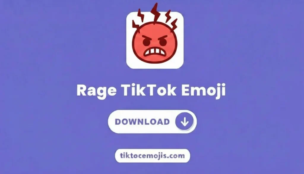 Rage TikTok Emoji